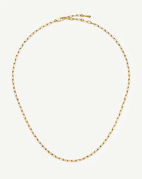Mini Paperclip Chain Necklace | 18k Gold Plated Necklaces Missoma 