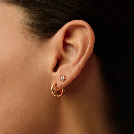 Mini Solar Studded Hoop Earrings Earrings Missoma 