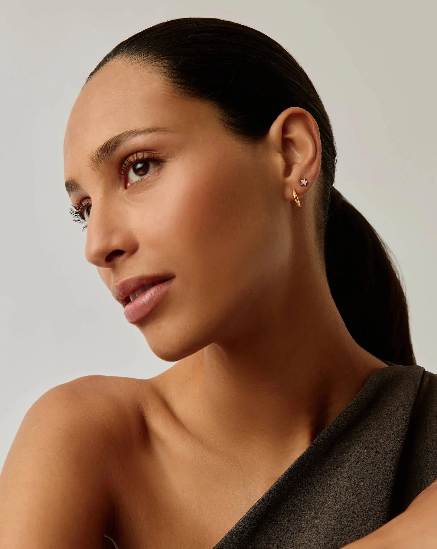 Mini Solar Studded Hoop Earrings Earrings Missoma 