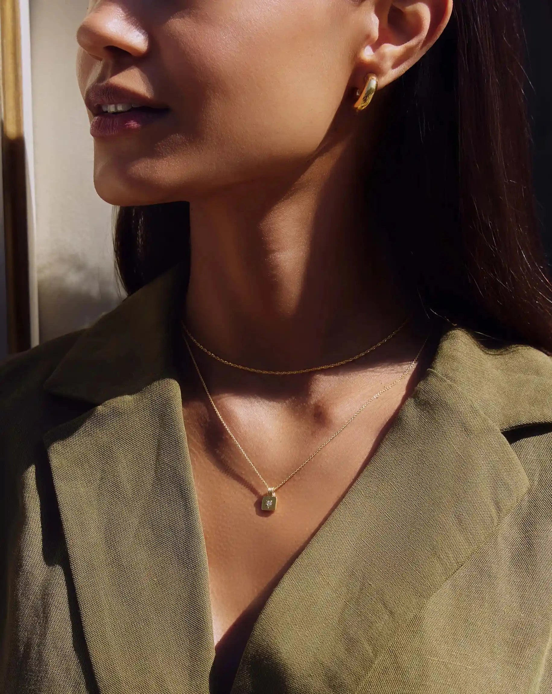 Mini Star Ridge Pendant Necklace | 18k Gold Vermeil Necklaces Missoma 