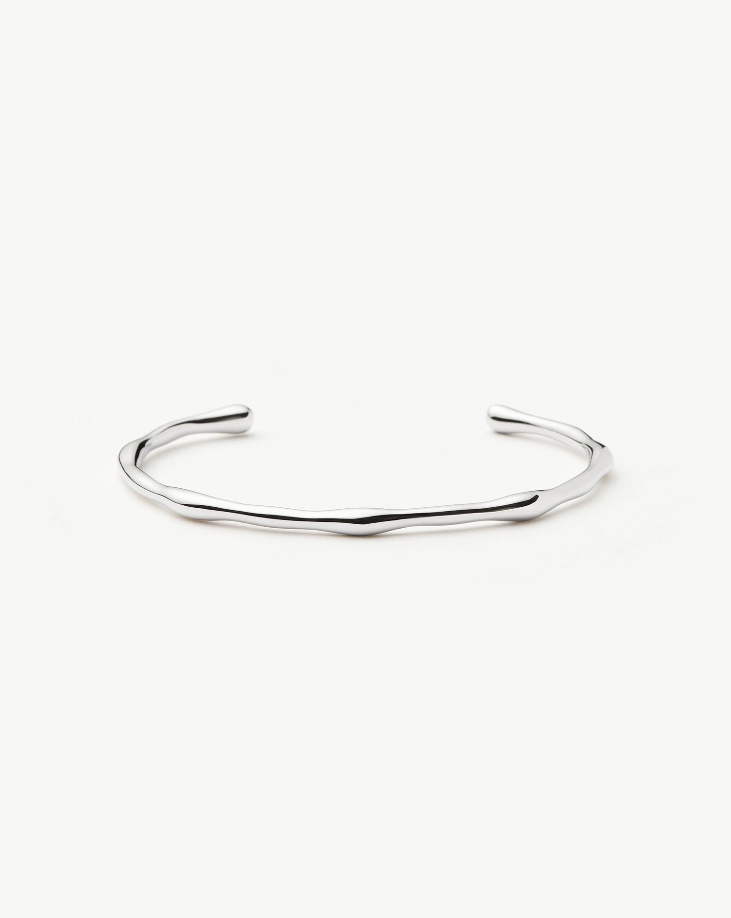Molten Cuff Bracelet | Silver Plated Bracelets Missoma 