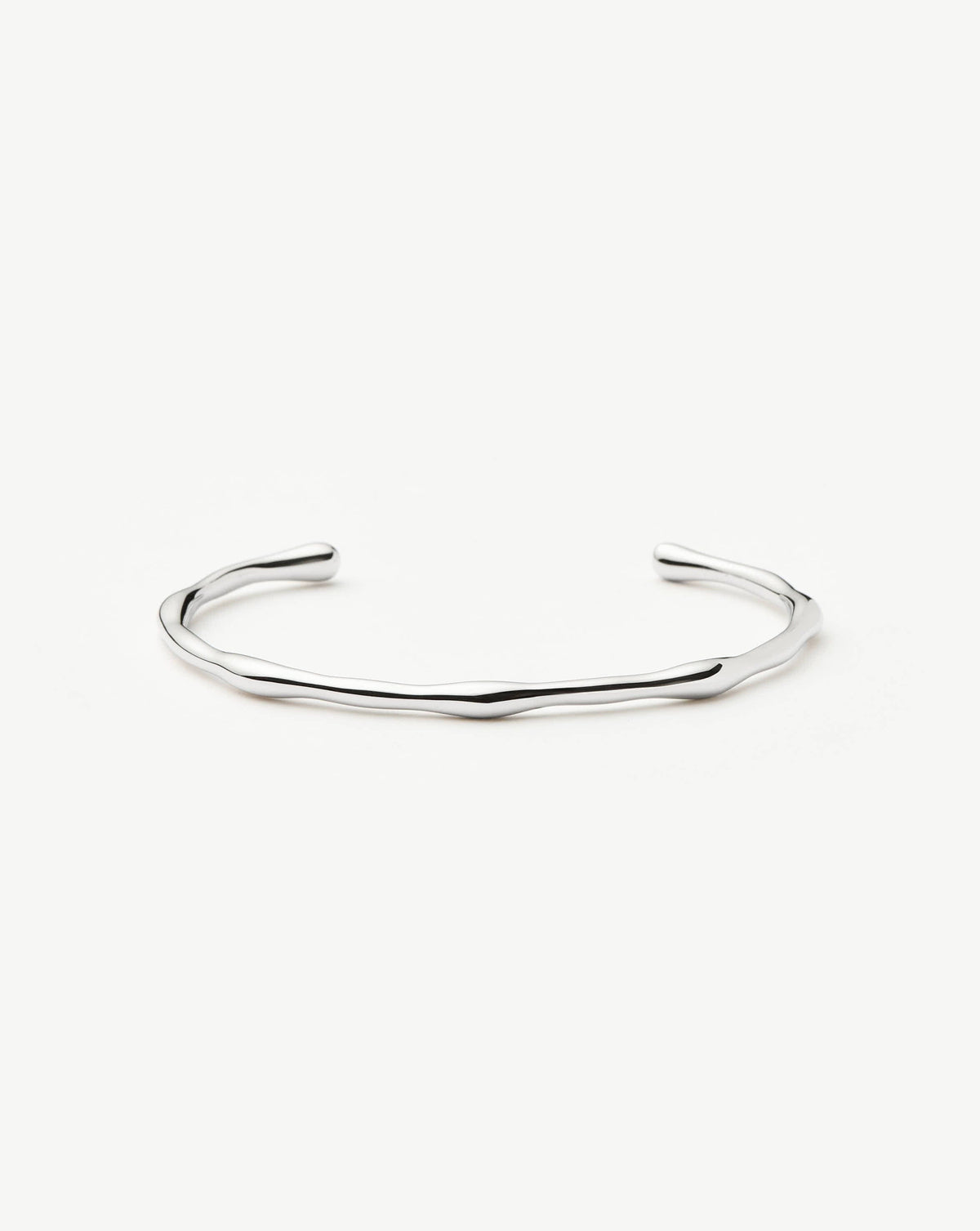 Molten Cuff Bracelet | Silver Plated Bracelets Missoma 
