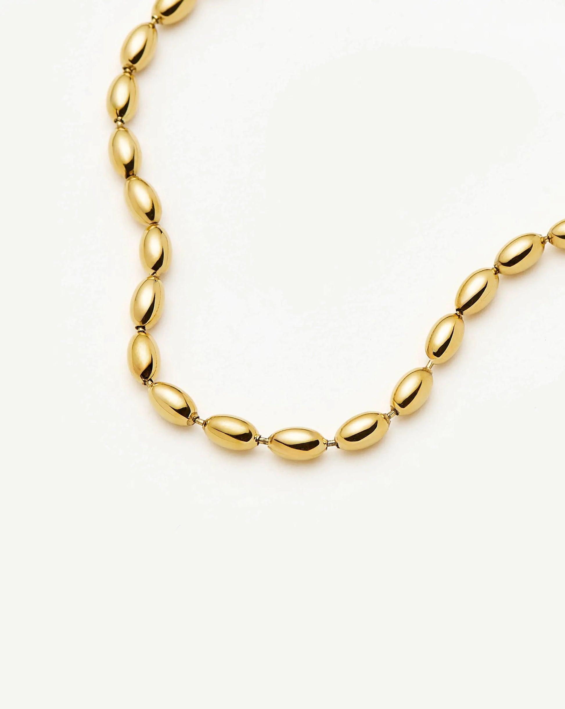 Molten Olive Chain Bracelet | 18k Gold Plated Bracelets Missoma 