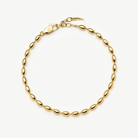 Molten Olive Chain Bracelet | 18k Gold Plated Bracelets Missoma 