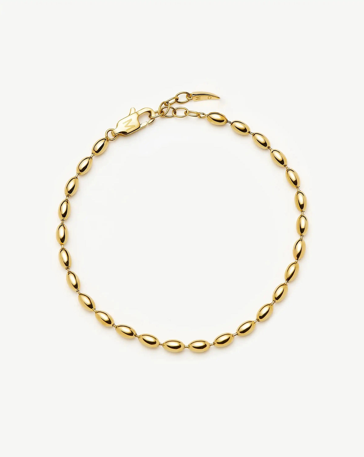 Molten Olive Chain Bracelet | 18k Gold Plated Bracelets Missoma 