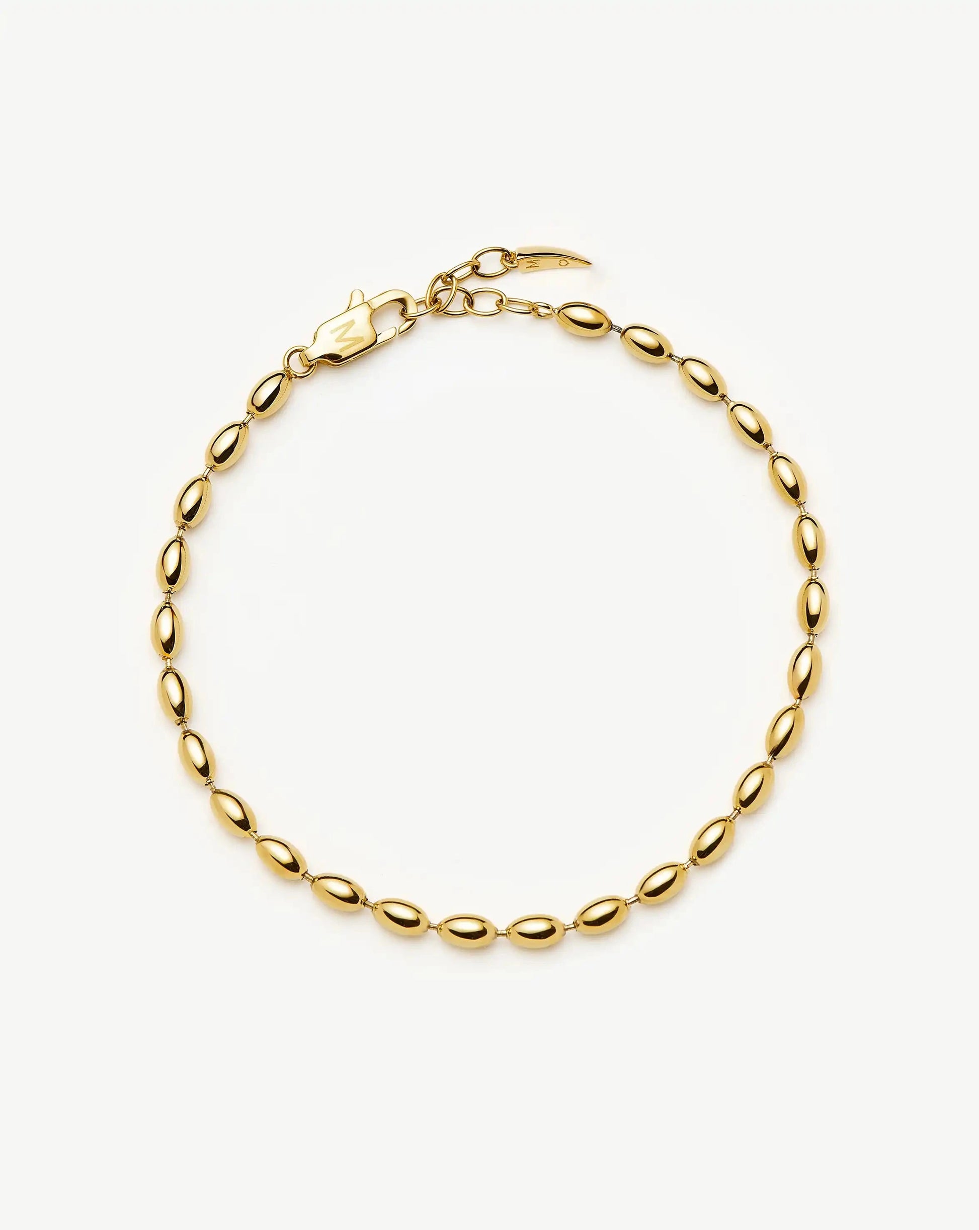 Molten Olive Chain Bracelet | 18k Gold Plated Bracelets Missoma 