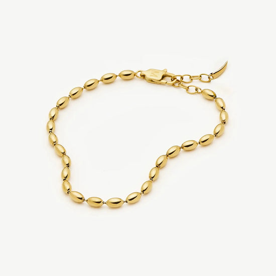 Molten Olive Chain Bracelet | 18k Gold Plated Bracelets Missoma 