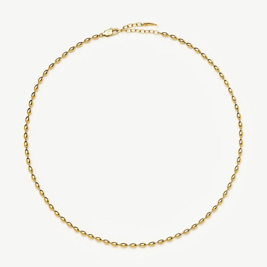 Molten Olive Chain Necklace | 18k Gold Plated Necklaces Missoma 