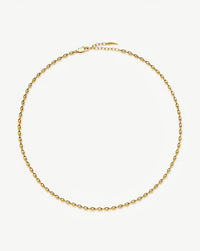 Molten Olive Chain Necklace | 18k Gold Plated Necklaces Missoma 