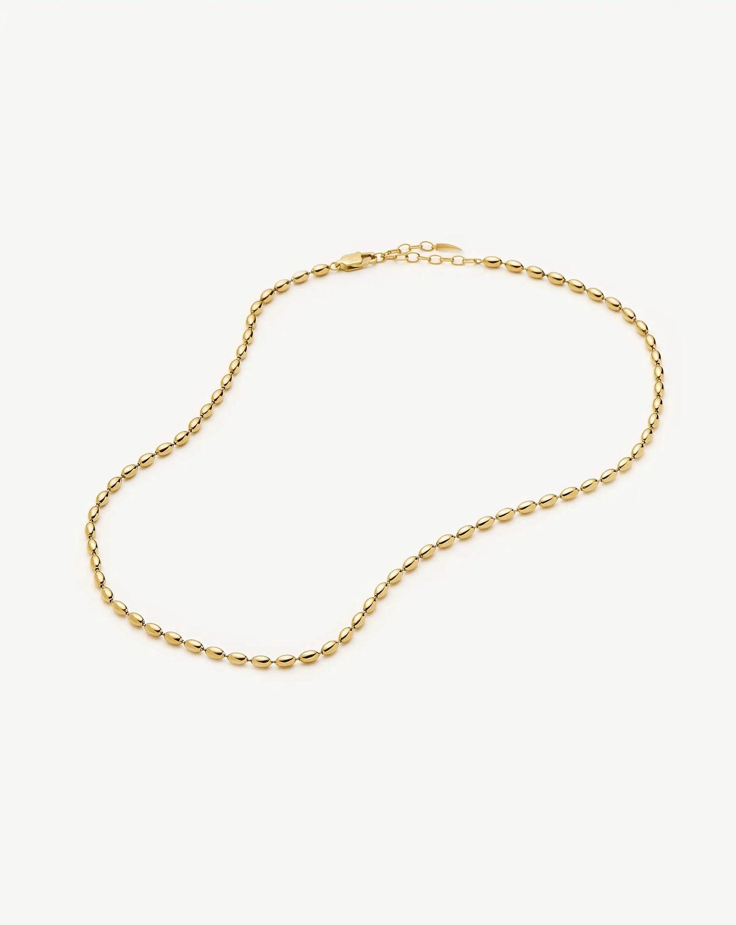 Molten Olive Chain Necklace | 18k Gold Plated Necklaces Missoma 