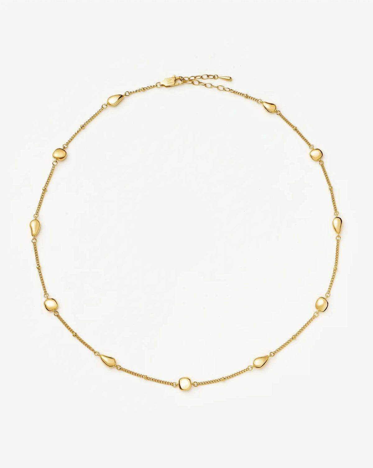 Molten Teardrop Multi Charm Necklace | 18k Gold Plated Necklaces Missoma 