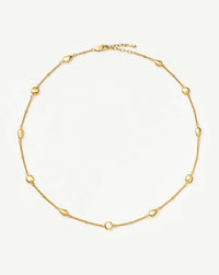 Molten Teardrop Multi Charm Necklace | 18k Gold Plated Necklaces Missoma 