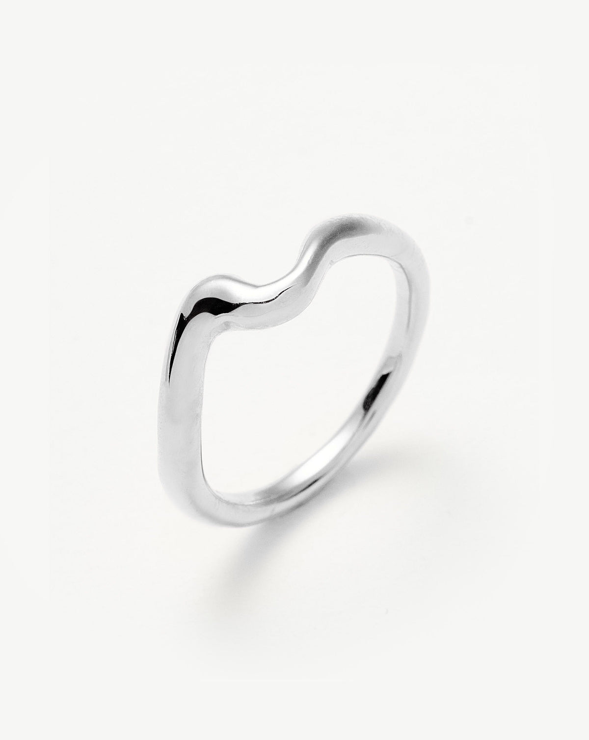 Molten Wave Stacking Ring Rings Missoma 