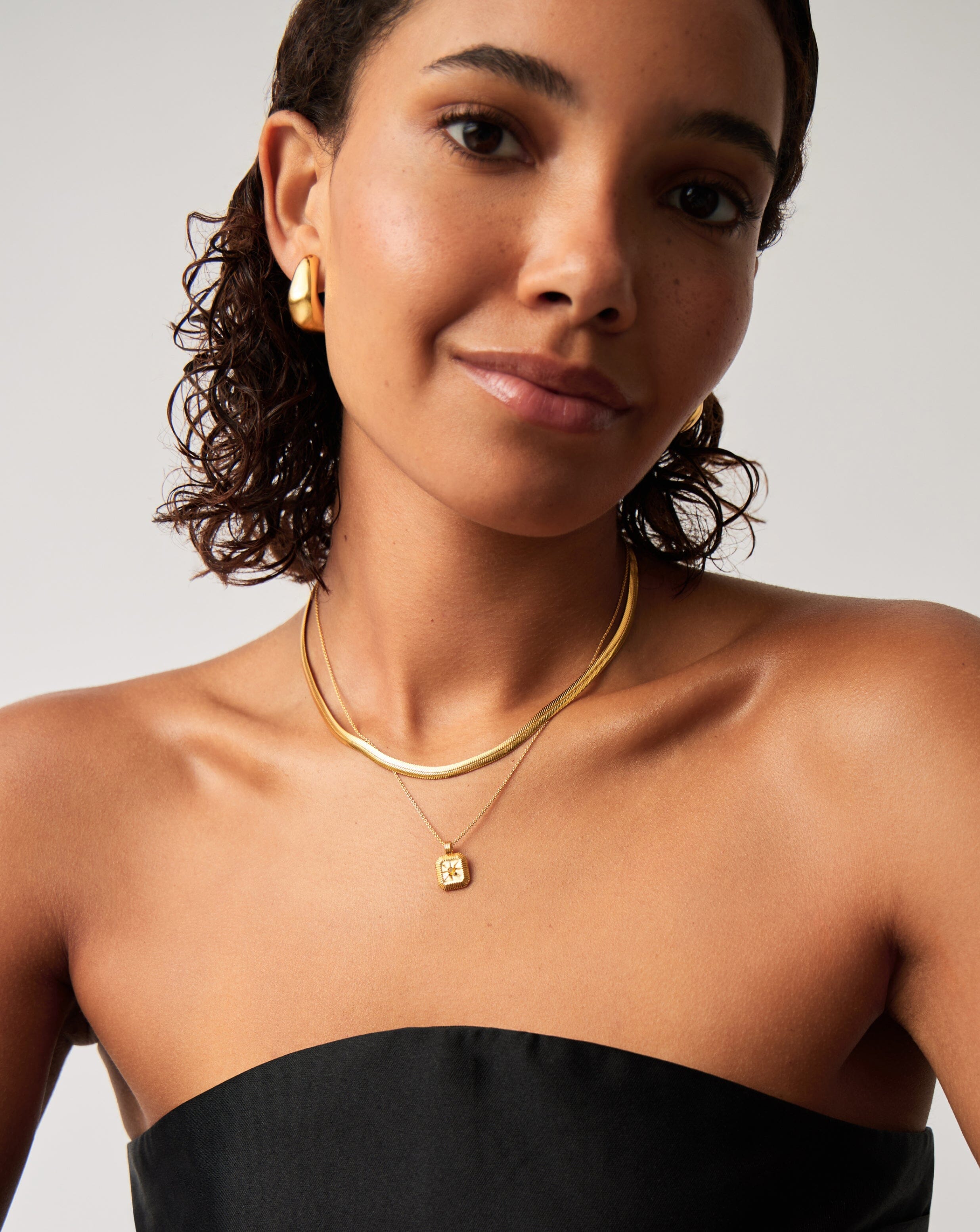 November Birthstone Pendant Necklace | 18k Gold Vermeil/Citrine Necklaces Missoma 