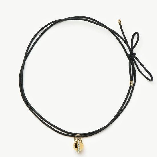 Opalite Pendant Cord Necklace | 18k Gold Plated Necklaces Missoma 