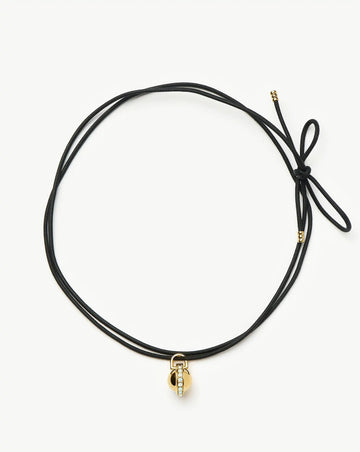 Opalite Pendant Cord Necklace | 18k Gold Plated Necklaces Missoma 