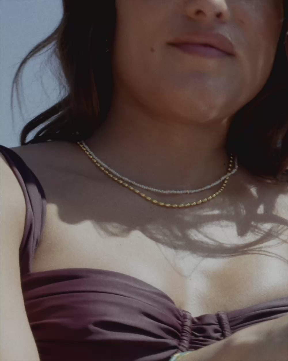 The Pearl-fect Necklace Set | 18k Gold Plated