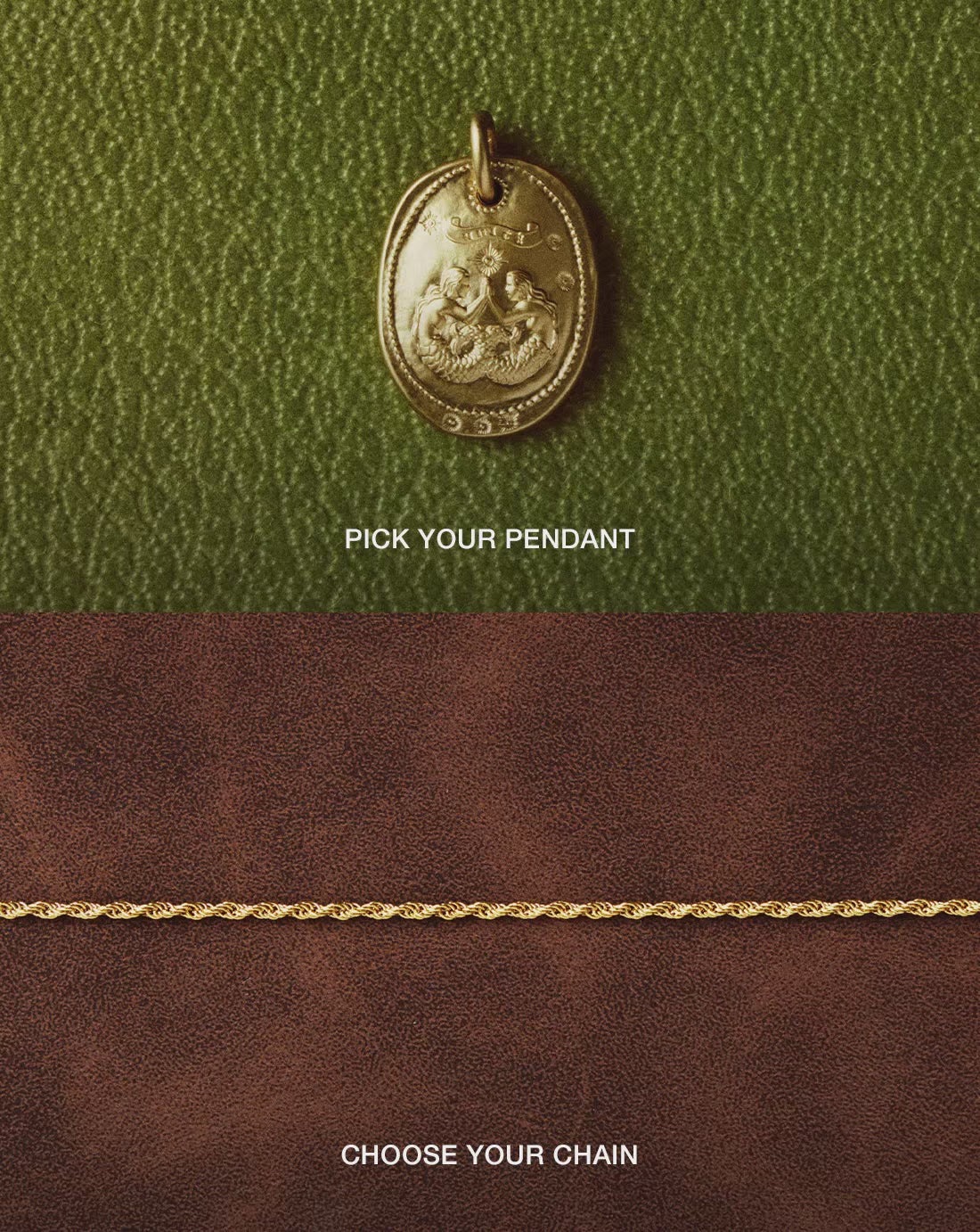 Missoma - gold fortune talisman pendant free engraving 