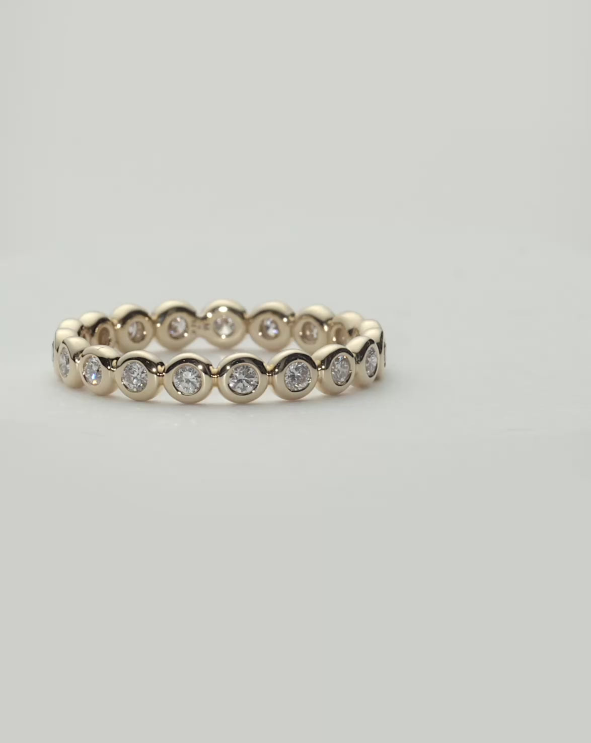 Fine Diamond Tennis Eternity Ring | 14k Solid Gold Rings Missoma 