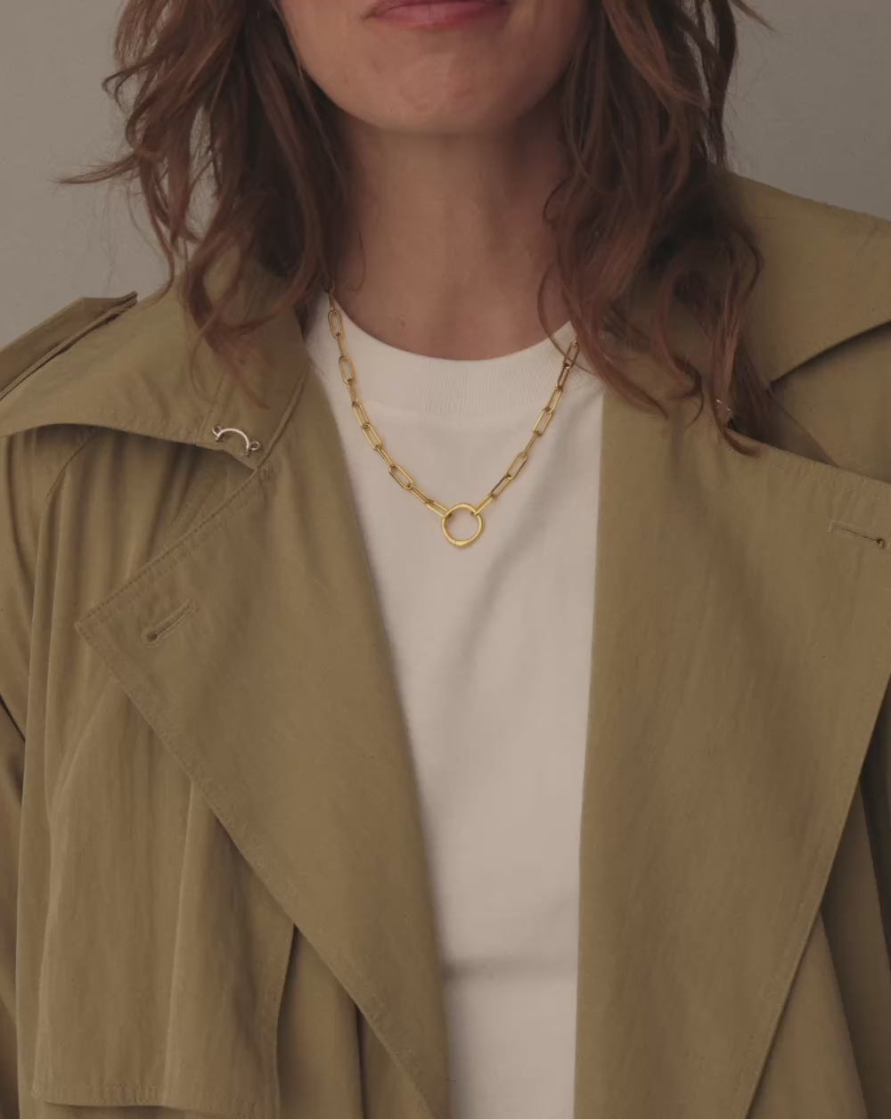 Harris Reed Interlinked Chain Necklace | 18k Gold Plated