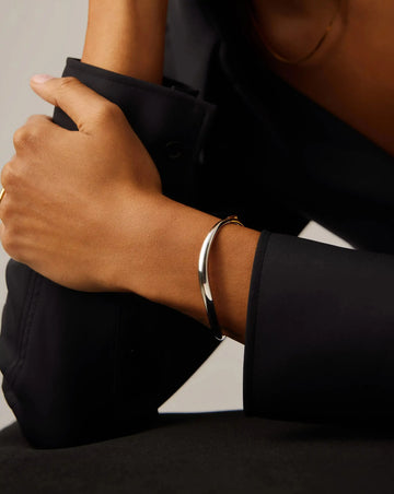 Savi Signature Hinged Bangle | Mix Metal Bracelets Missoma 