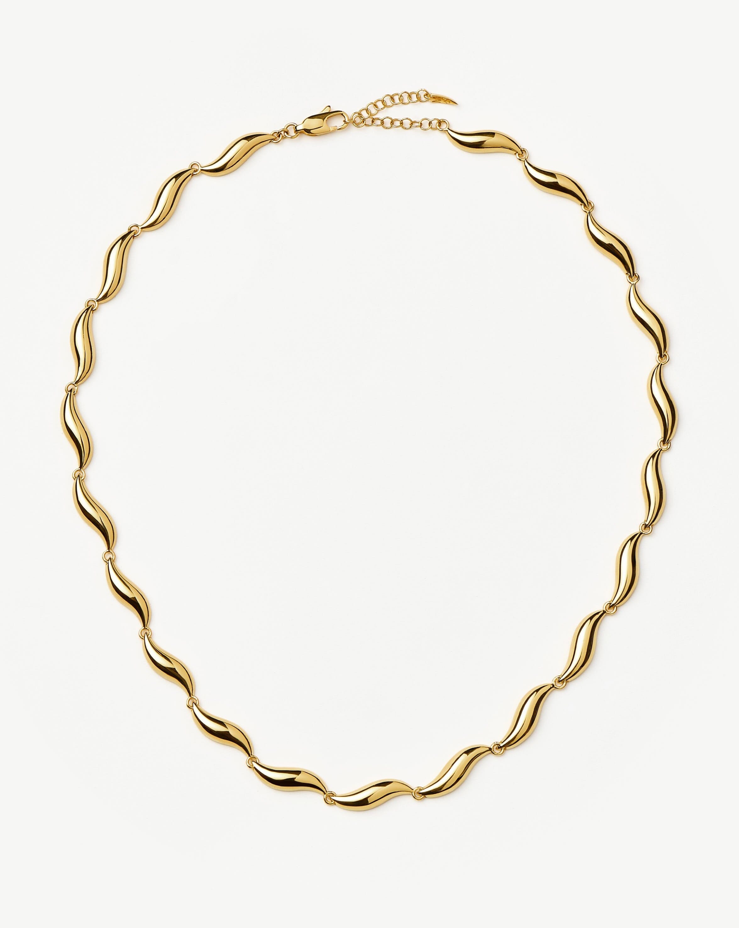 Savi Signature Link Chain Necklace | 18k Gold Plated Necklaces Missoma 