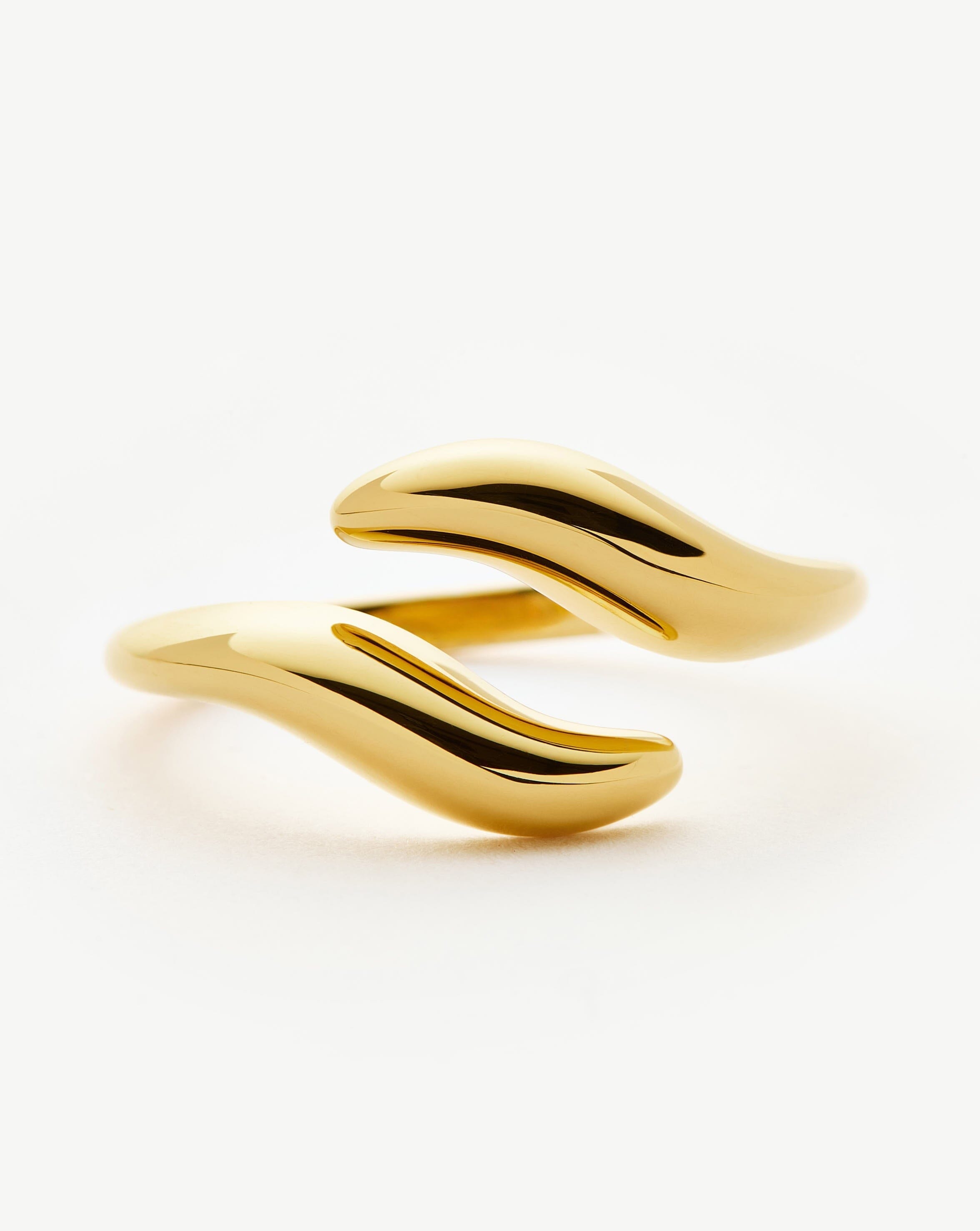 Savi Signature Open Ring | 18k Gold Vermeil Rings Missoma 