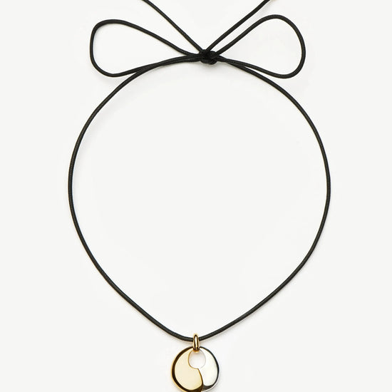 Sculptural Pebble Pendant Necklace Set | Mixed Metal Necklaces Missoma 