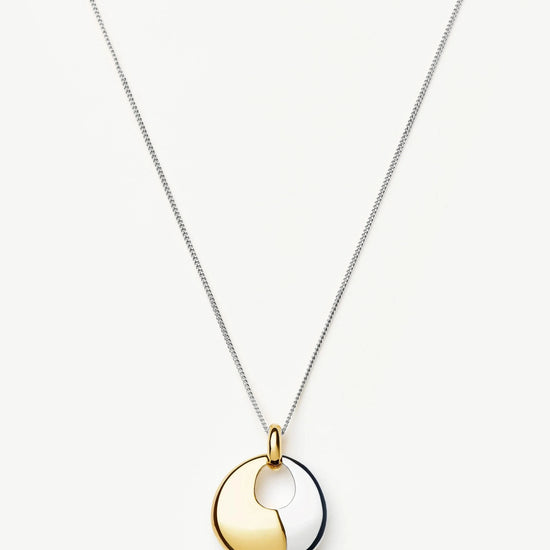 Sculptural Pebble Pendant Necklace Set | Mixed Metal Necklaces Missoma 