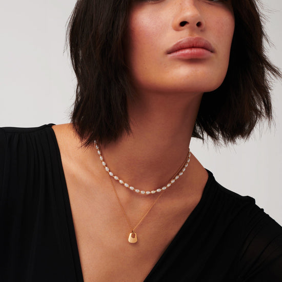 Seed Pearl Beaded Choker Necklaces Missoma 