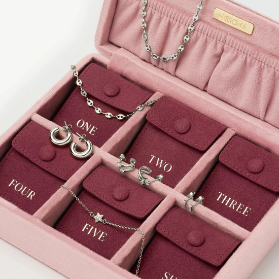 Silver Jewelry Advent Calendar | Silver Plated Advent Calendar Missoma 