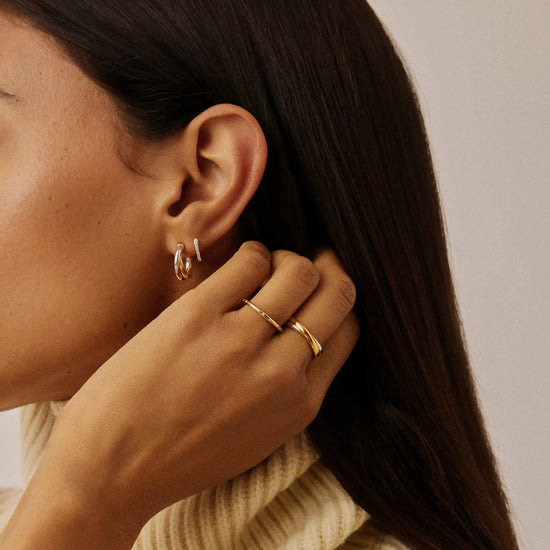 Solar Studded Ring | 18k Gold Vermeil/Cubic Zirconia Rings Missoma 