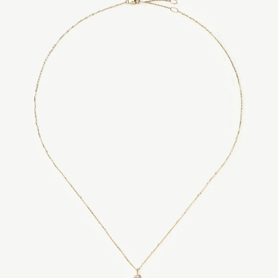 Solid Gold Birthstone Pendant Necklace | 14k Solid Gold Necklaces Missoma 