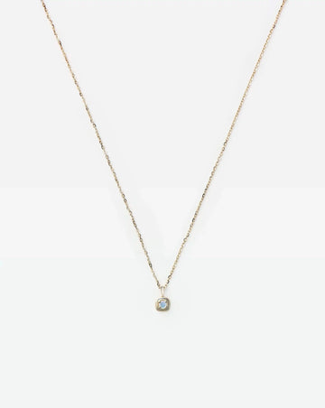 Solid Gold Birthstone Pendant Necklace | 14k Solid Gold Necklaces Missoma 
