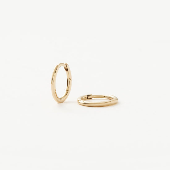 Solid Gold Classic Mini Hoop Earrings Earrings Missoma 