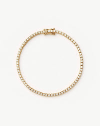 Solid Gold Diamond Tennis Bracelet | 14k Solid Gold Lab Grown Diamonds Bracelets Missoma 