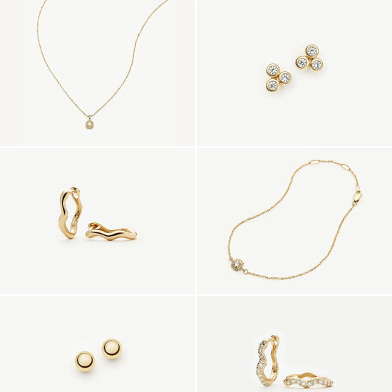 Solid Gold Jewelry Advent Calendar | 9k Solid Yellow Gold Advent Calendar Missoma 