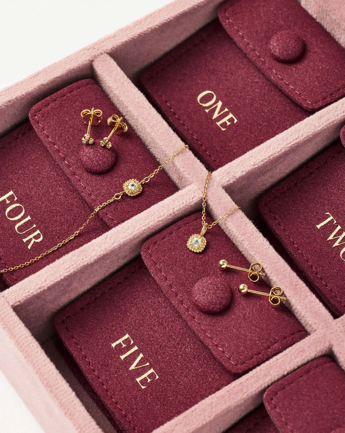 Solid Gold Jewelry Advent Calendar | 9k Solid Yellow Gold Advent Calendar Missoma 