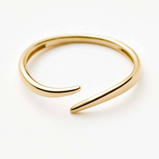 Solid Gold Open Claw Ring | 9k Yellow Gold Rings Missoma 
