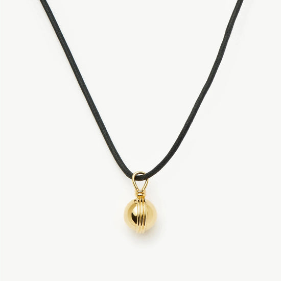 Sphere Pendant Cord Necklace | 18k Gold Plated Necklaces Missoma 