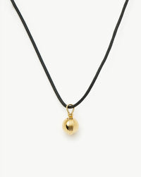 Sphere Pendant Cord Necklace | 18k Gold Plated Necklaces Missoma 
