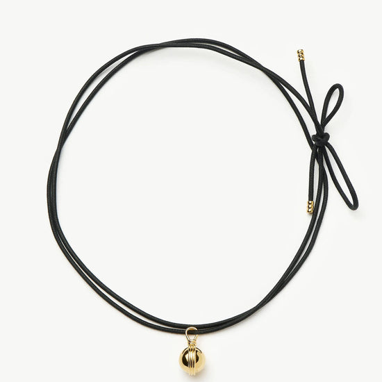 Sphere Pendant Cord Necklace | 18k Gold Plated Necklaces Missoma 