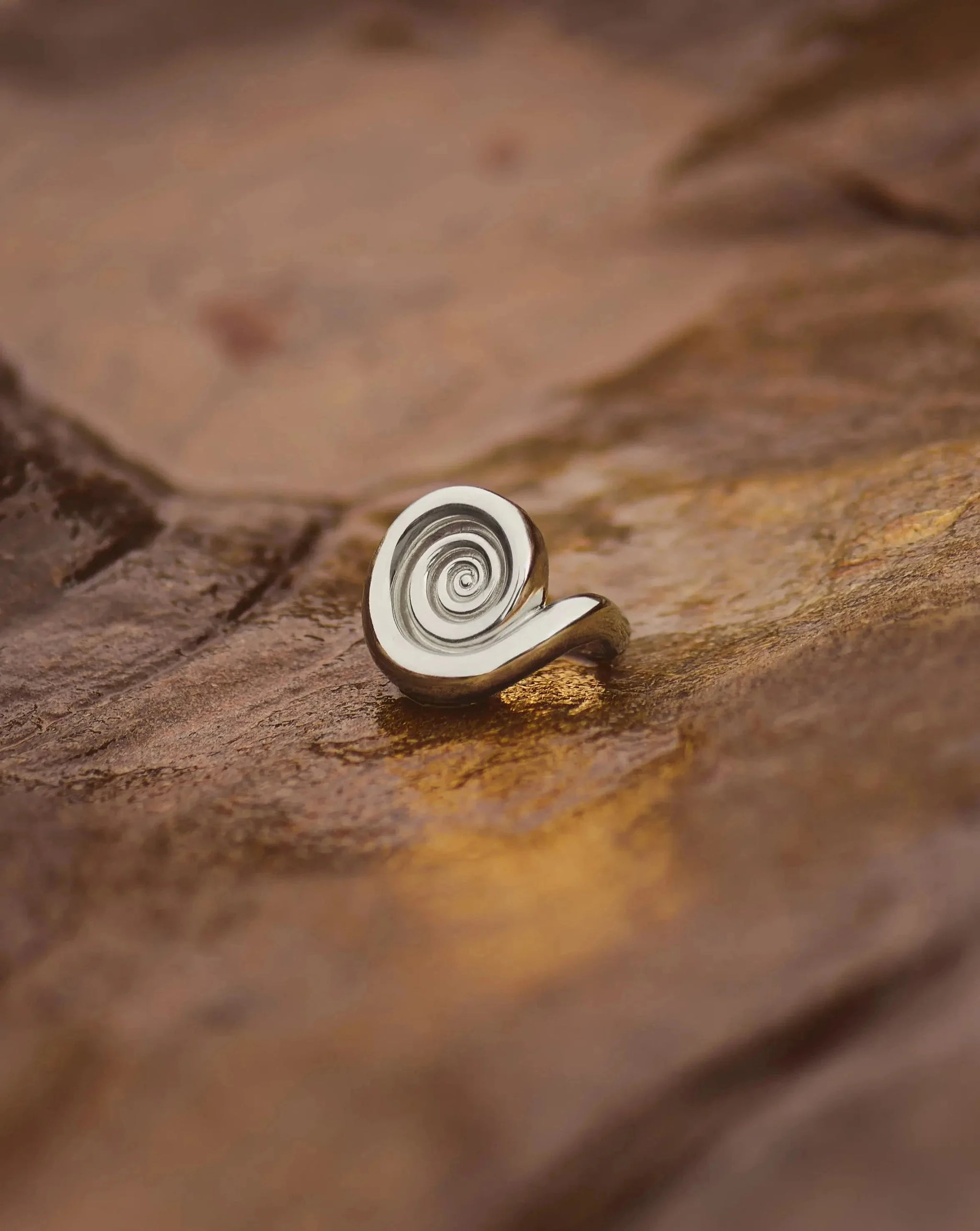 Spiral Statement Ring | Silver Plated Rings Missoma 