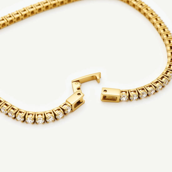 Tennis Everyday Bracelet | 18k Gold Plated/Cubic Zirconia Bracelets Missoma 