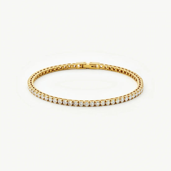 Tennis Everyday Bracelet | 18k Gold Plated/Cubic Zirconia Bracelets Missoma 