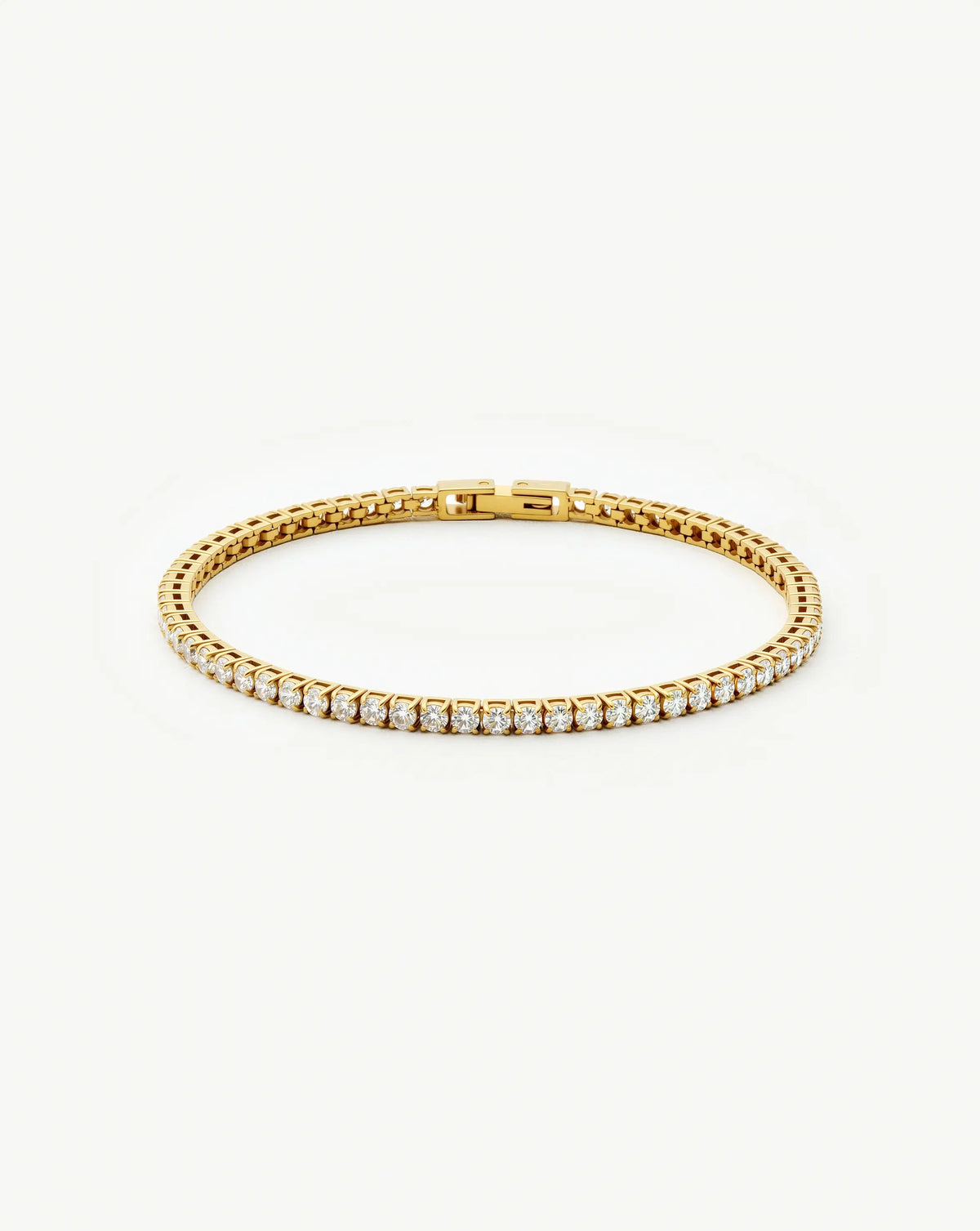 Tennis Everyday Bracelet | 18k Gold Plated/Cubic Zirconia Bracelets Missoma 