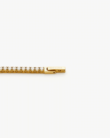Tennis Everyday Bracelet | 18k Gold Plated/Cubic Zirconia Bracelets Missoma 