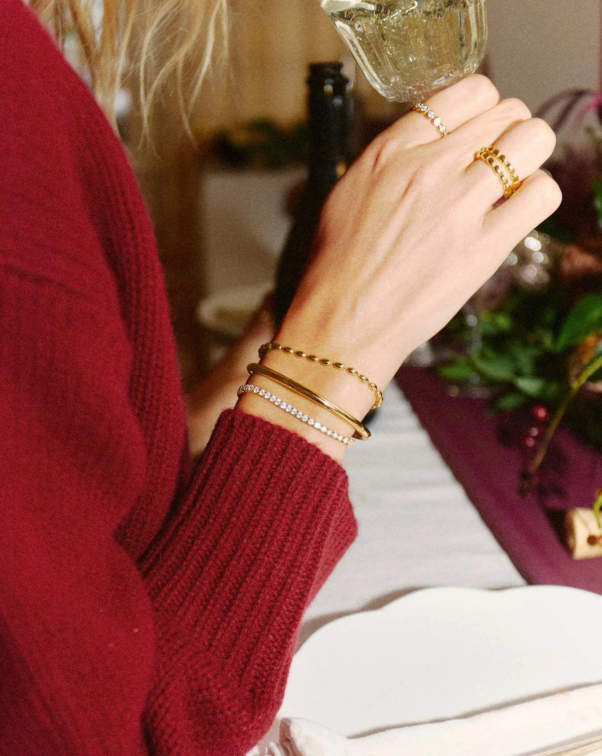 Tennis Round Bracelet | 18k Gold Plated Cubic Zirconia Bracelets Missoma 