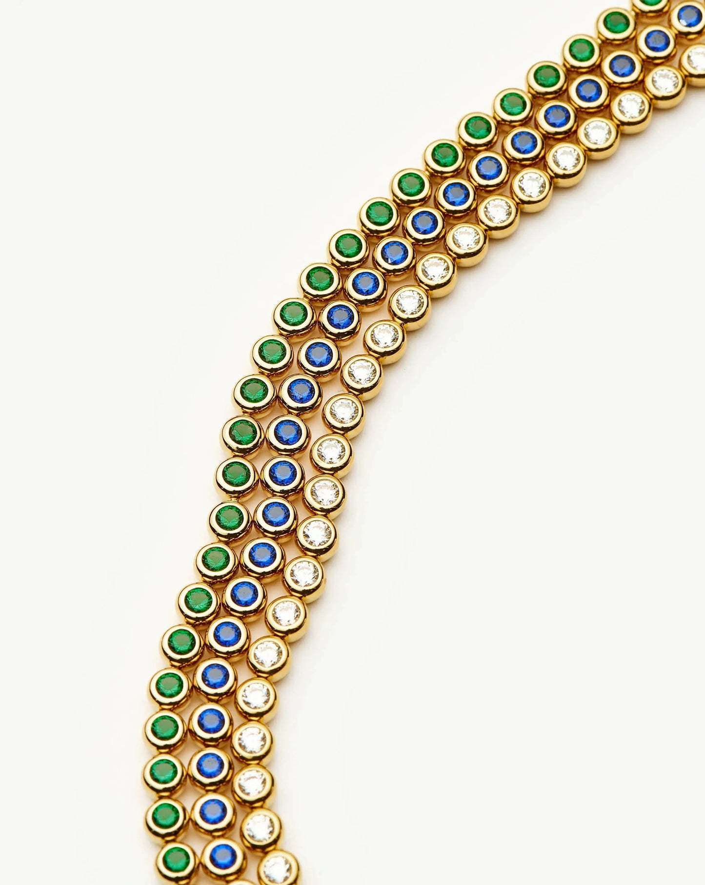Tennis Round Bracelet | 18k Gold Vermeil Cubic Zirconia Bracelets Missoma 