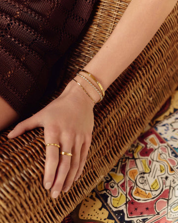 Tennis Round Bracelet | 18k Gold Vermeil Cubic Zirconia Bracelets Missoma 